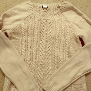 J crew fisherman sweater